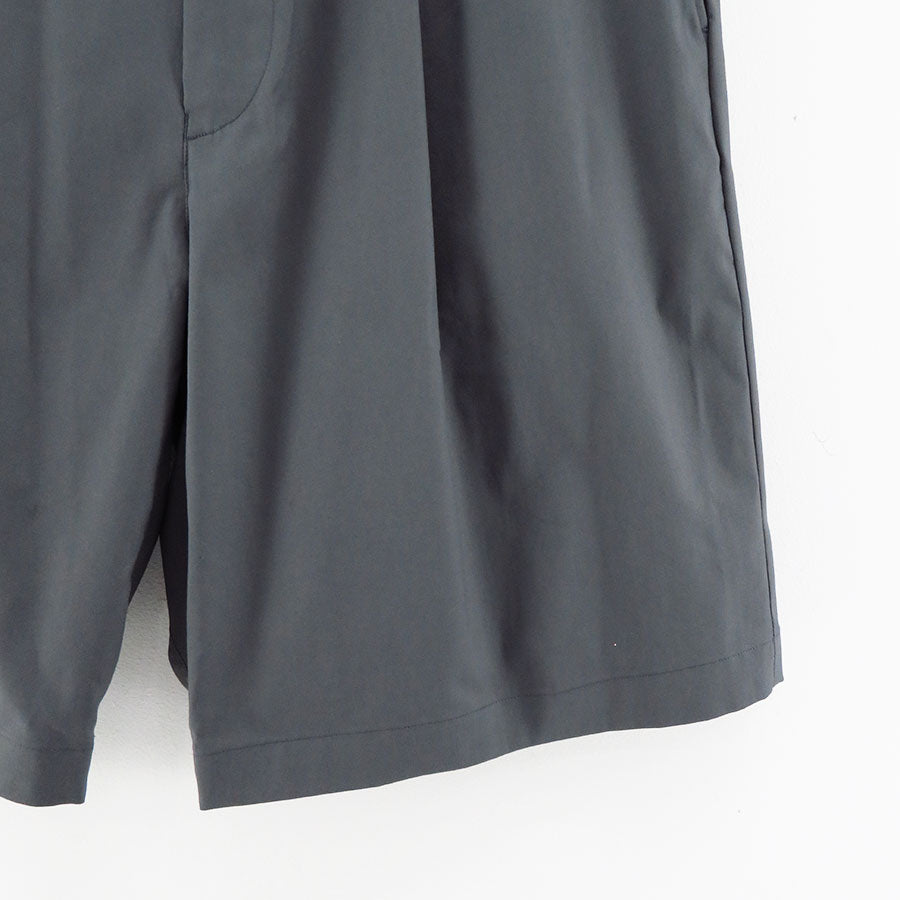 【Graphpaper/グラフペーパー】<br>Solotex Twill Wide Chef Shorts <br>GM232-40059B