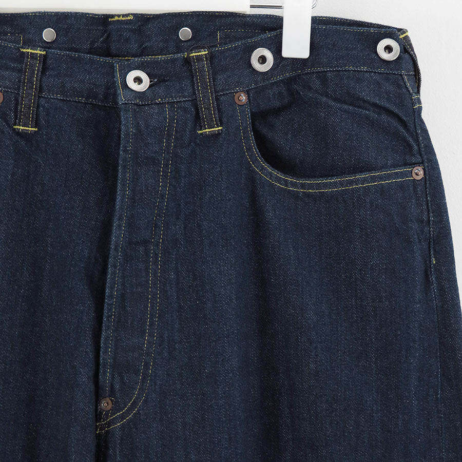 廃盤28アプレッセNo.22 WashedWide DenimPants A.PRESSE No.22 Washed Wide Denim Pants [INDIGO] - Fresh