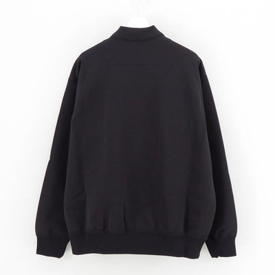 【COMME des GARCONS HOMME】<br>エステル裏毛ノーカラージャケット <br>HN-T017-051