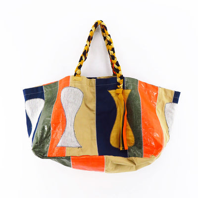 【KHOKI/コッキ】<br>Color-block vinyl bag <br>23aw-bg-02