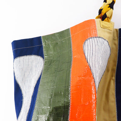 【KHOKI/コッキ】<br>Color-block vinyl bag <br>23aw-bg-02