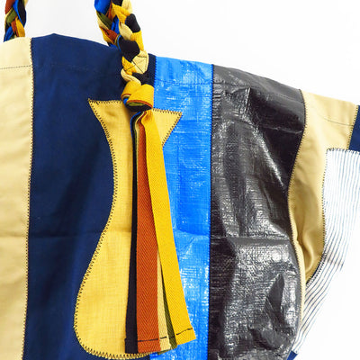【KHOKI/コッキ】<br>Color-block vinyl bag <br>23aw-bg-02
