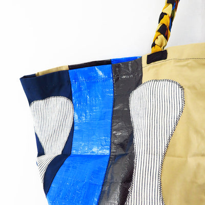 【KHOKI/コッキ】<br>Color-block vinyl bag <br>23aw-bg-02