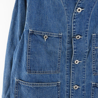 【A.PRESSE/アプレッセ】<br>Denim Engineer Jacket <br>23AAP-01-25K