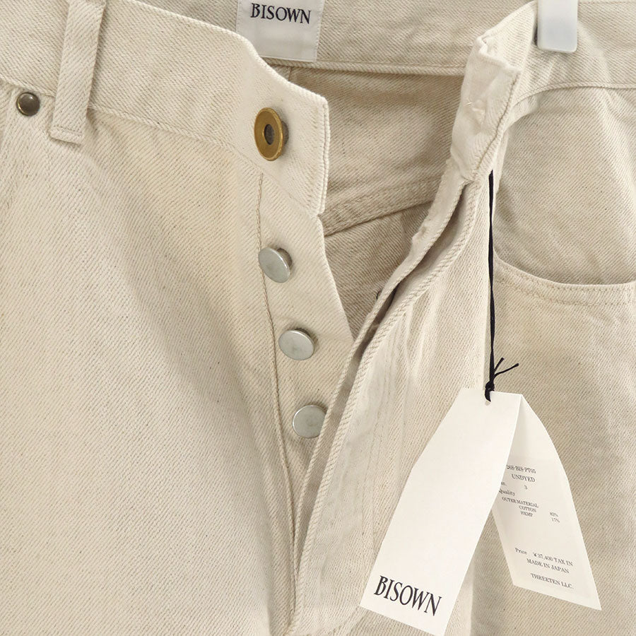 パンツ BISOWN CO/HE PURE STRAIGHT DENIM 26ss BISOWN/ビソウン】CO/HE PURE STRAIGHT DENIM 26S-BIS-PT05の通販