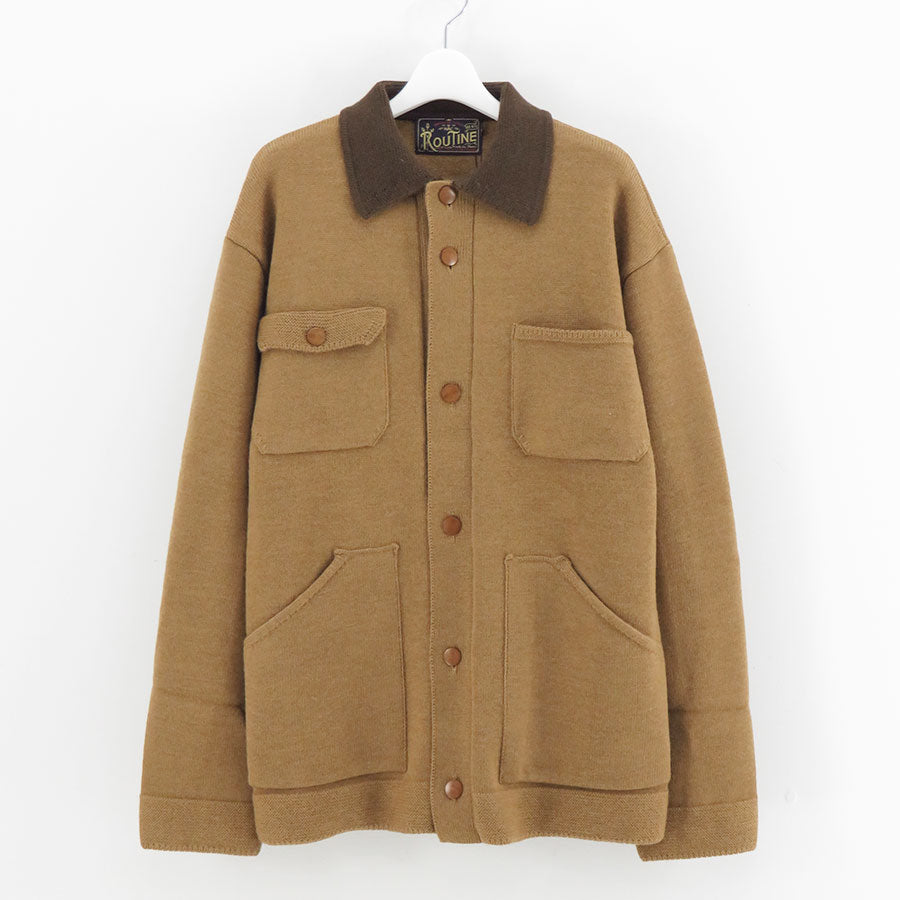 an様 美品 ROUTINE ルーティン 日本製 カーディガン ニット 秋冬半額SALE対象】 [Lajour mada in Japan] 日本製 ニット