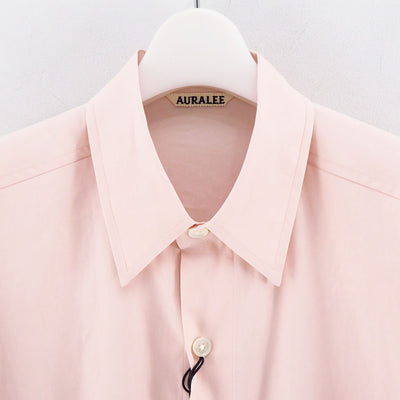 【AURALEE/オーラリー】<br>WASHED FINX TWILL BIG SHIRT <br>A23AS02TN
