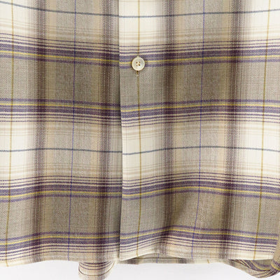 【AURALEE/オーラリー】<br>SUPER LIGHT WOOL CHECK SHIRT <br>A23AS01LC