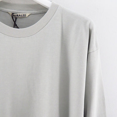 【AURALEE/オーラリー】<br>LUSTER PLAITING L/S TEE <br>A00SP01GT