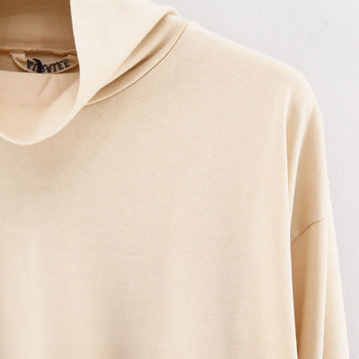 【AURALEE/オーラリー】<br>LUSTER PLAITING HI NECK L/S TEE <br>A23AP02GT