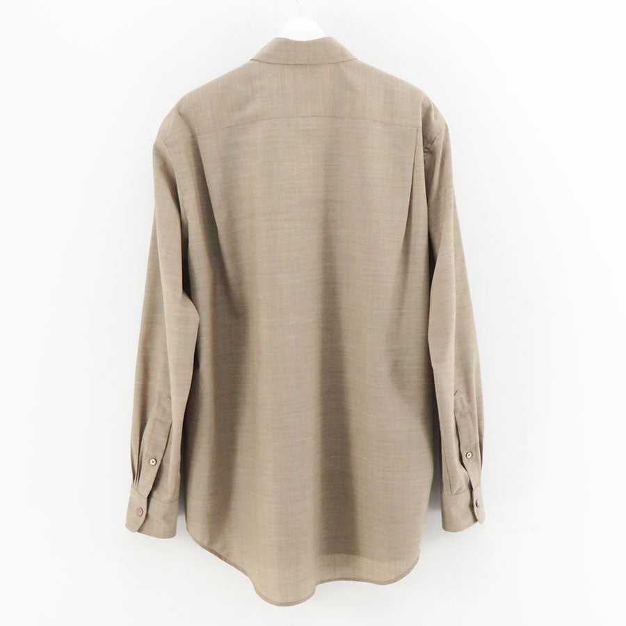 [欧拉丽]<br>超细热带羊毛衬衫<br>A24SS03WT 