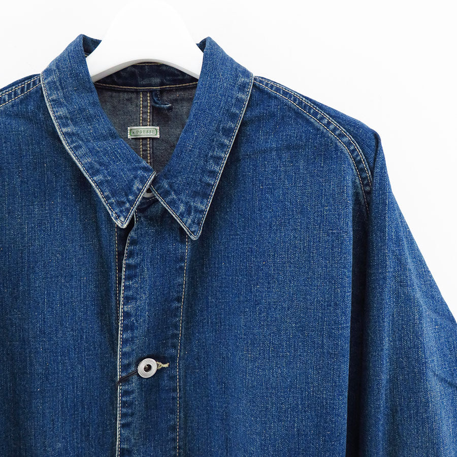 アプレッセ23AW Denim Coverall Jacket-