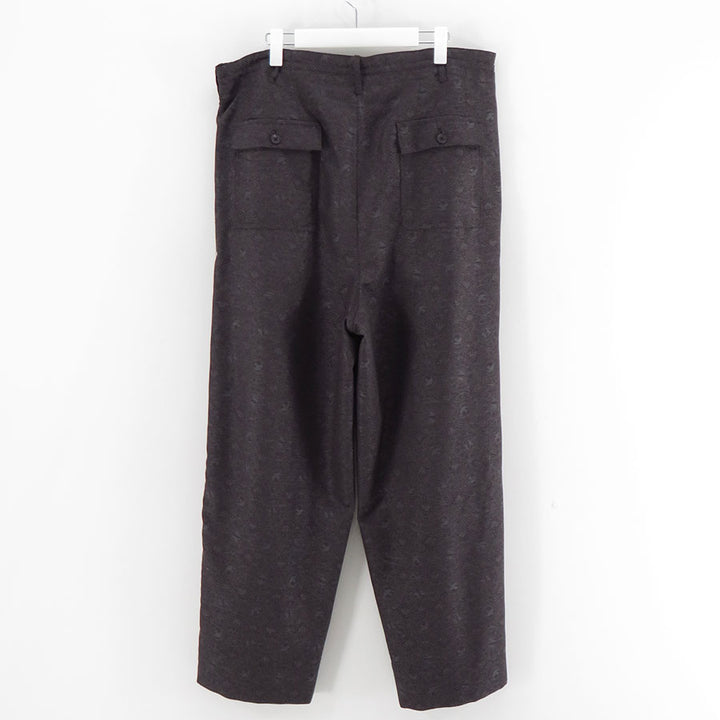 nonnotte/ノノット】2-Tuck Draw Cord Wide Trousers N-26S-008の通販