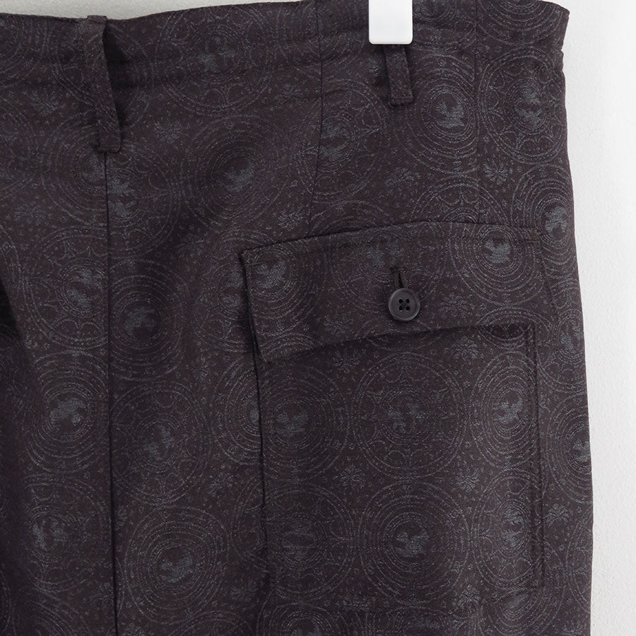 nonnotte/ノノット】2-Tuck Draw Cord Wide Trousers N-26S-008の通販