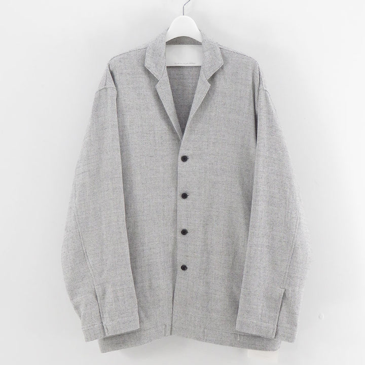 nonnotte/ノノット】Swan Drop Collar Shirt Jacket N-26S-061の通販