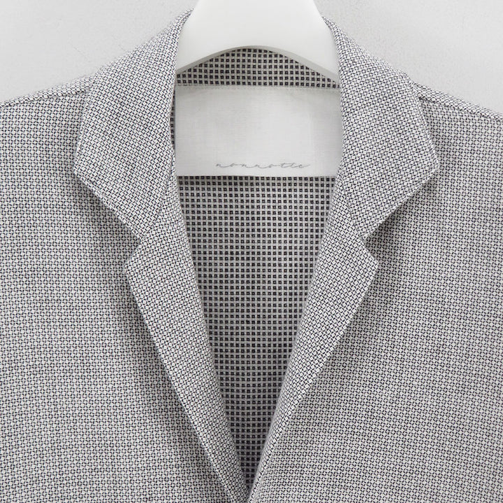 nonnotte/ノノット】Swan Drop Collar Shirt Jacket N-26S-061の通販
