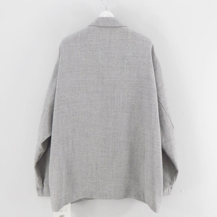 nonnotte/ノノット】Swan Drop Collar Shirt Jacket N-26S-061の通販