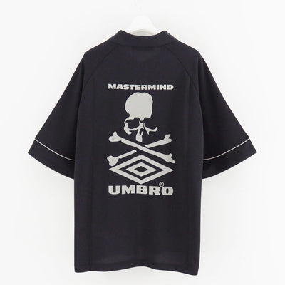 【MASTERMIND WORLD/マスターマインドワールド】<br>UMBRO SS GAME SHIRT <br/>MW25C14-TS227