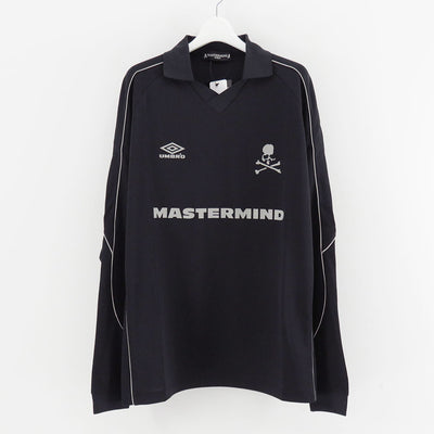【MASTERMIND WORLD/マスターマインドワールド】<br>UMBRO LS GAME SHIRT <br/>MW25C14-TS228