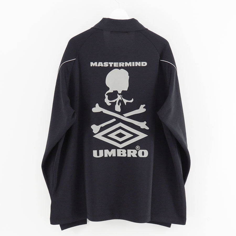 【MASTERMIND WORLD/マスターマインドワールド】<br>UMBRO LS GAME SHIRT <br/>MW25C14-TS228