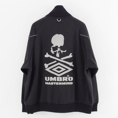 【MASTERMIND WORLD/マスターマインドワールド】<br>UMBRO TRACK JACKET <br/>MW25C14-BL105