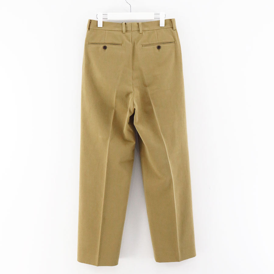 AURALEE/オーラリー】WASHED HEAVY CHINO SLACKS A23AP01ZCの通販