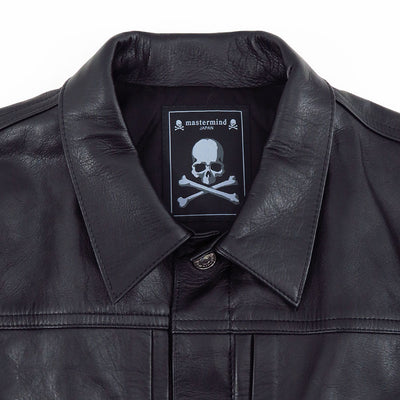 【mastermind JAPAN/マスターマインドジャパン】<br>1st type カウレザージャケット <br/>MJ23E11-BL032