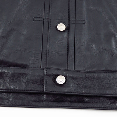 【mastermind JAPAN/マスターマインドジャパン】<br>1st type カウレザージャケット <br/>MJ23E11-BL032