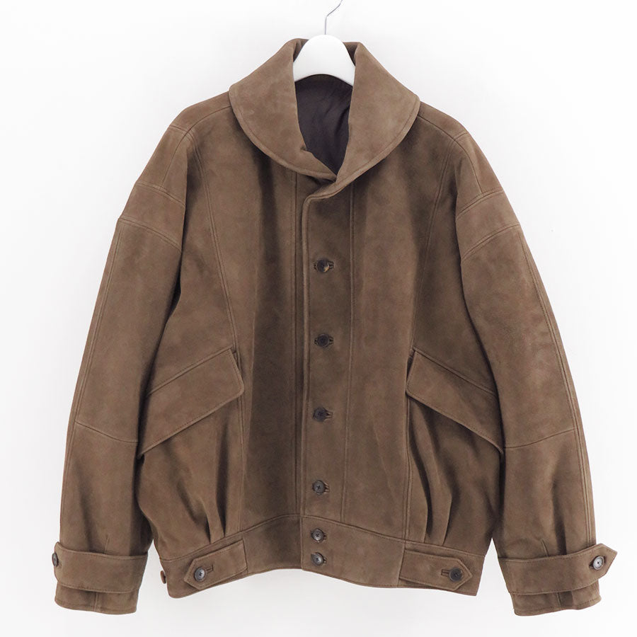 AURALEE/オーラリー】SILKY GRAIN SUEDE BLOUSON A26SB01SGの通販
