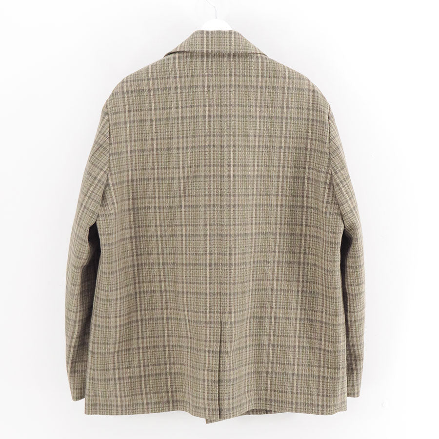AURALEE/オーラリー】SILK LINEN NEP CHECK JACKET A26SJ01SNの通販