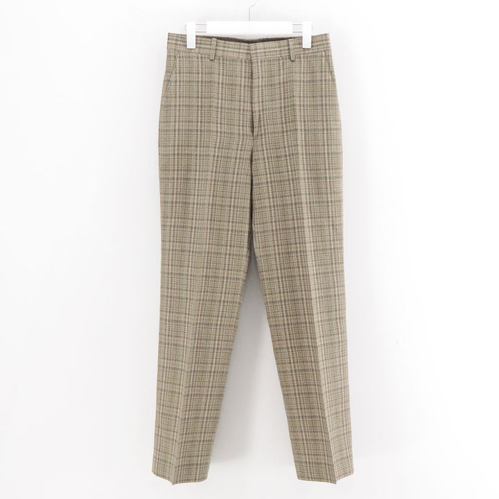 AURALEE/オーラリー】SILK LINEN NEP CHECK SLACKS A26SP02SNの通販
