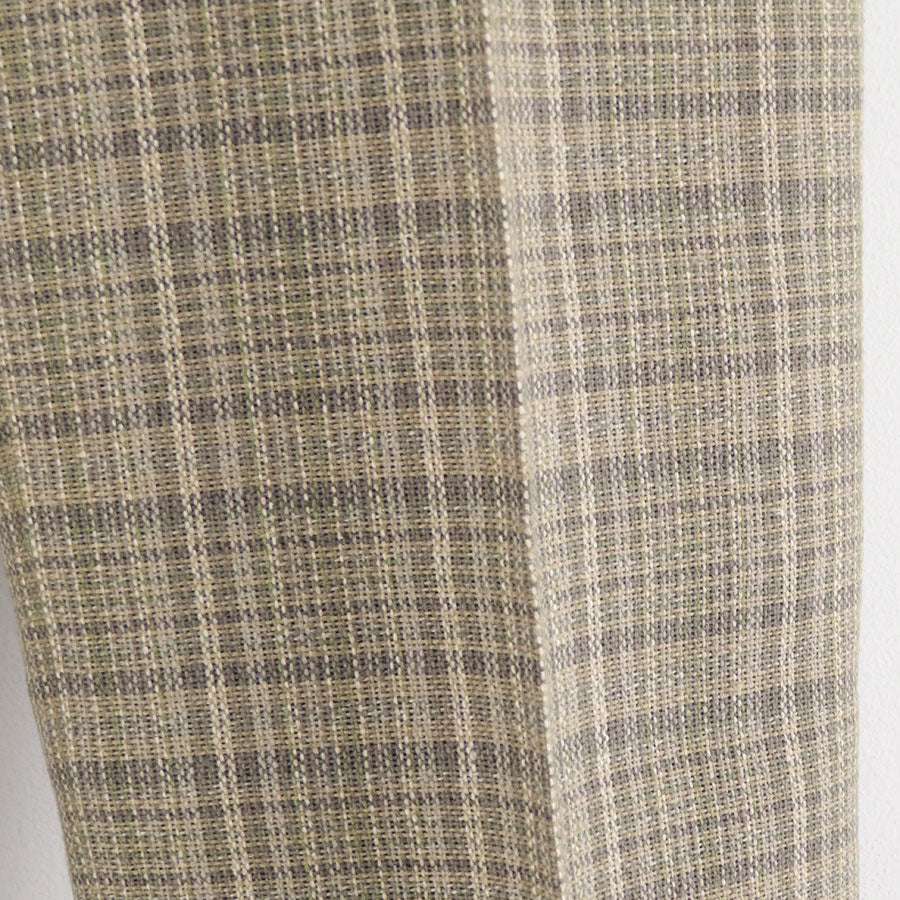 AURALEE/オーラリー】SILK LINEN NEP CHECK SLACKS A26SP02SNの通販