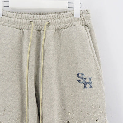 【SUGARHILL/シュガーヒル】<br>CRASHED SWEAT TROUSERS <br>2441000907