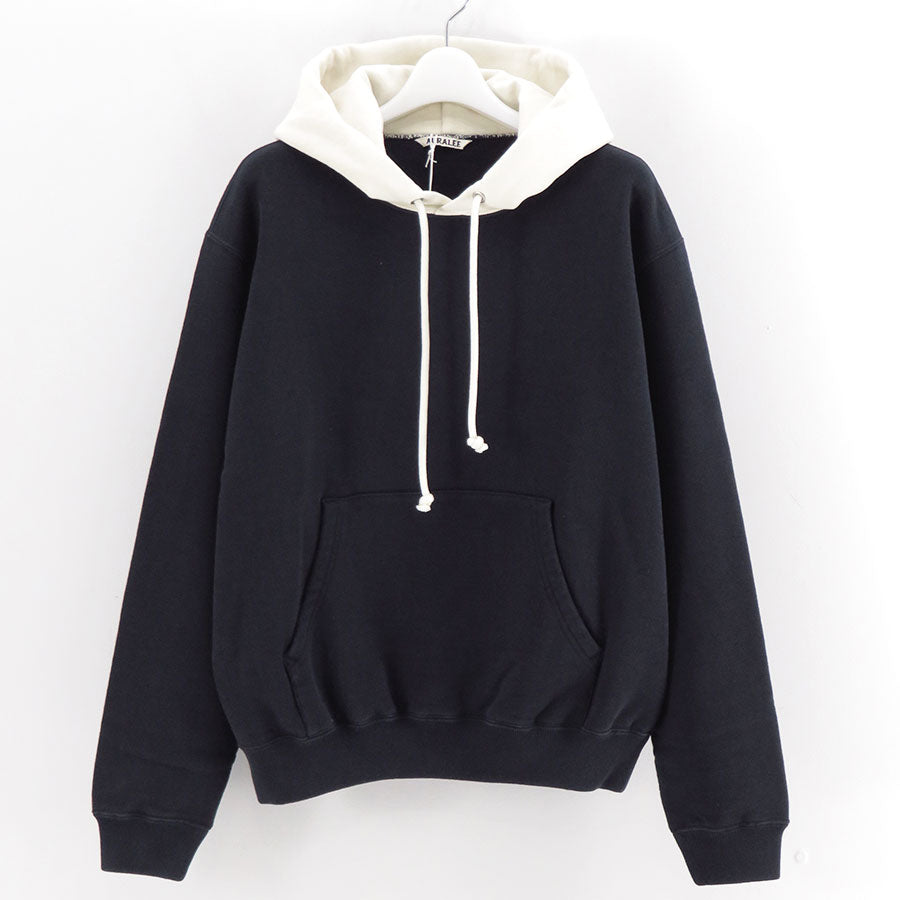 AURALEE/オーラリー】SMOOTH SOFT BD SWEAT P/O PARKA A26SP01TUの通販