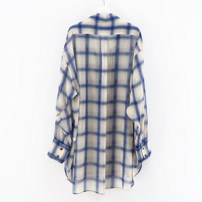 【SUGARHILL/シュガーヒル】<br>SHEER OMBRE BLOUSE <br>23AWSH16