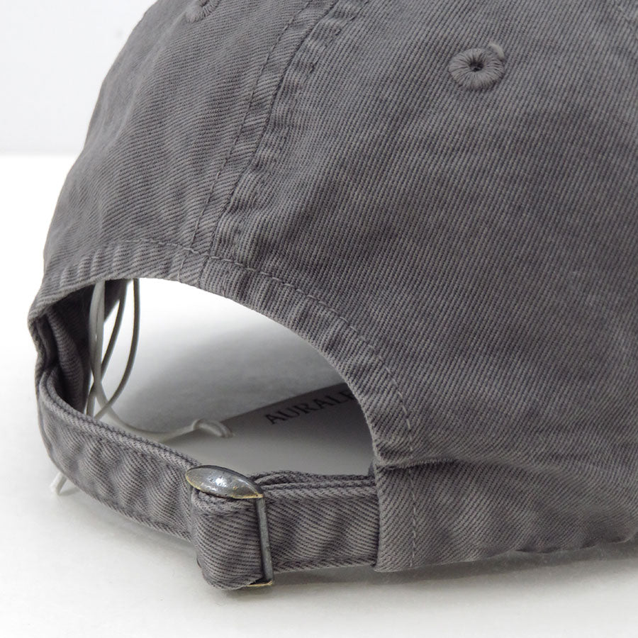 AURALEE/オーラリー】GARMENT-DYED FINX CHINO CAP MADE BY KIJIMA