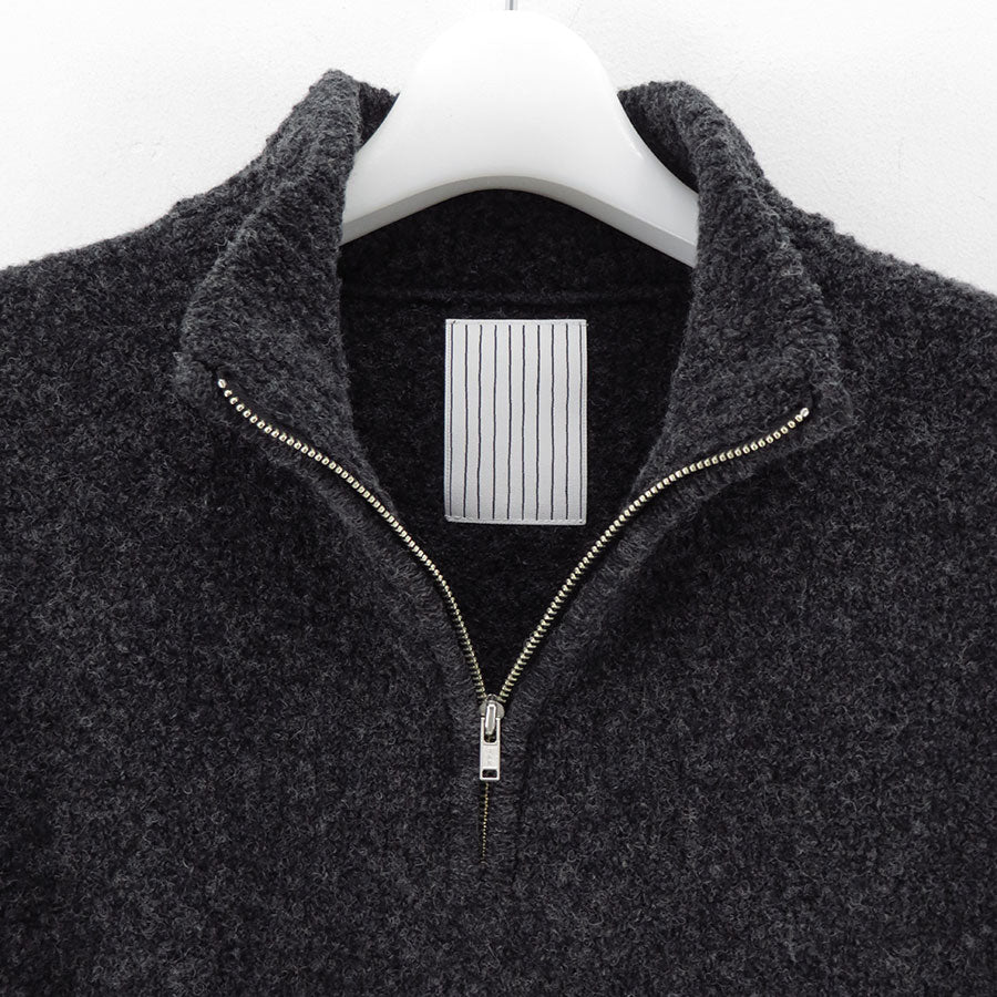 【S.F.C/エスエフシー】<br>HALF ZIP KNIT <br>SFCFW24KN02