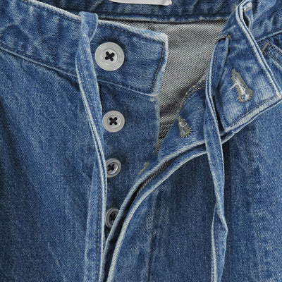 【NICENESS/ナイスネス】<br>E.STU / E.スツゥー (エイジドエフェクト バギーショーツ - インディゴ) <br>NN-5001T15