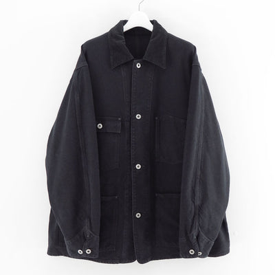 【A.PRESSE/アプレッセ】<br>Vintage Silk Hemp Coverall Jacket <br>25AAP-01-53