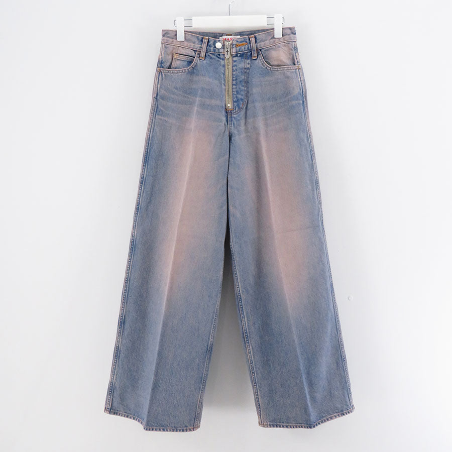 【M A S U/エムエーエスユー】<br>"MASUBOYS" BAGGY JEANS (OVER DYE) <br>MBSS-PT0424