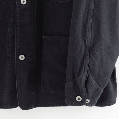 【A.PRESSE/アプレッセ】<br>Vintage Silk Hemp Coverall Jacket <br>25AAP-01-53