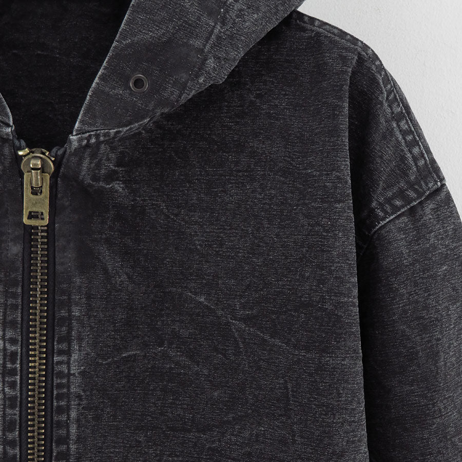 【A.PRESSE/アプレッセ】<br>Vintage US Navy Zip Hoodie <br>25AAP-01-54