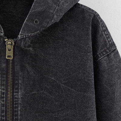 【A.PRESSE/アプレッセ】<br>Vintage US Navy Zip Hoodie <br>25AAP-01-54