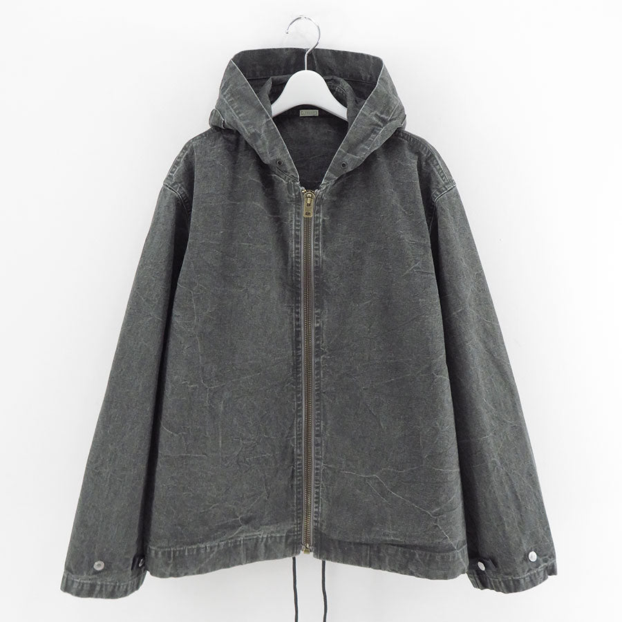 ジャケット・アウター A.PRESSE / US Navy Zip Hoodie A.PRESSE / Vintage US Navy Zip Hoodie (Black)