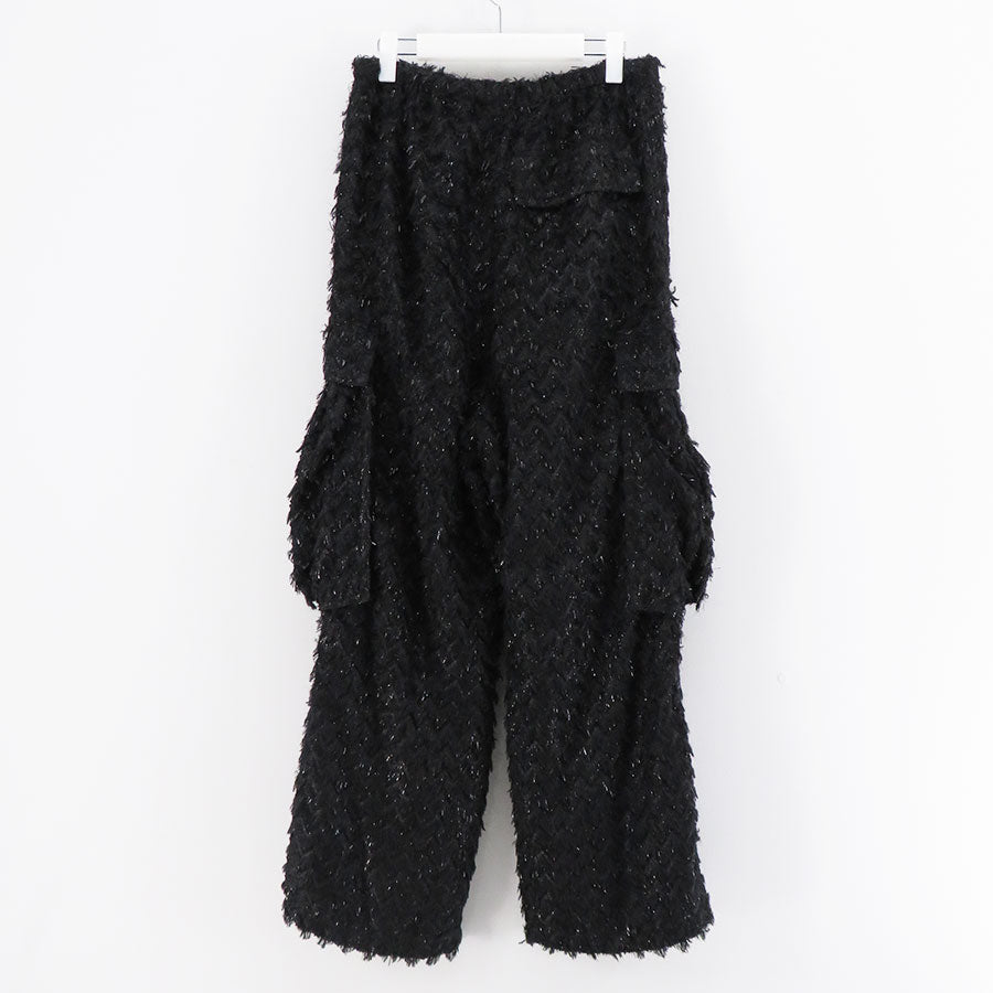 【M A S U/エムエーエスユー】<br>FLUFFY CARGO PANTS <br>MASS-PT0624