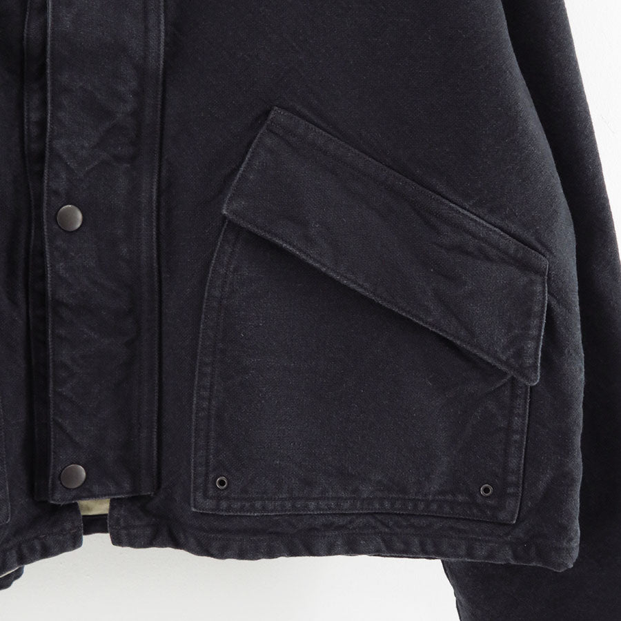 【A.PRESSE/アプレッセ】<br>Vintage Silk Hemp Hunting Jacket <br>25AAP-01-25