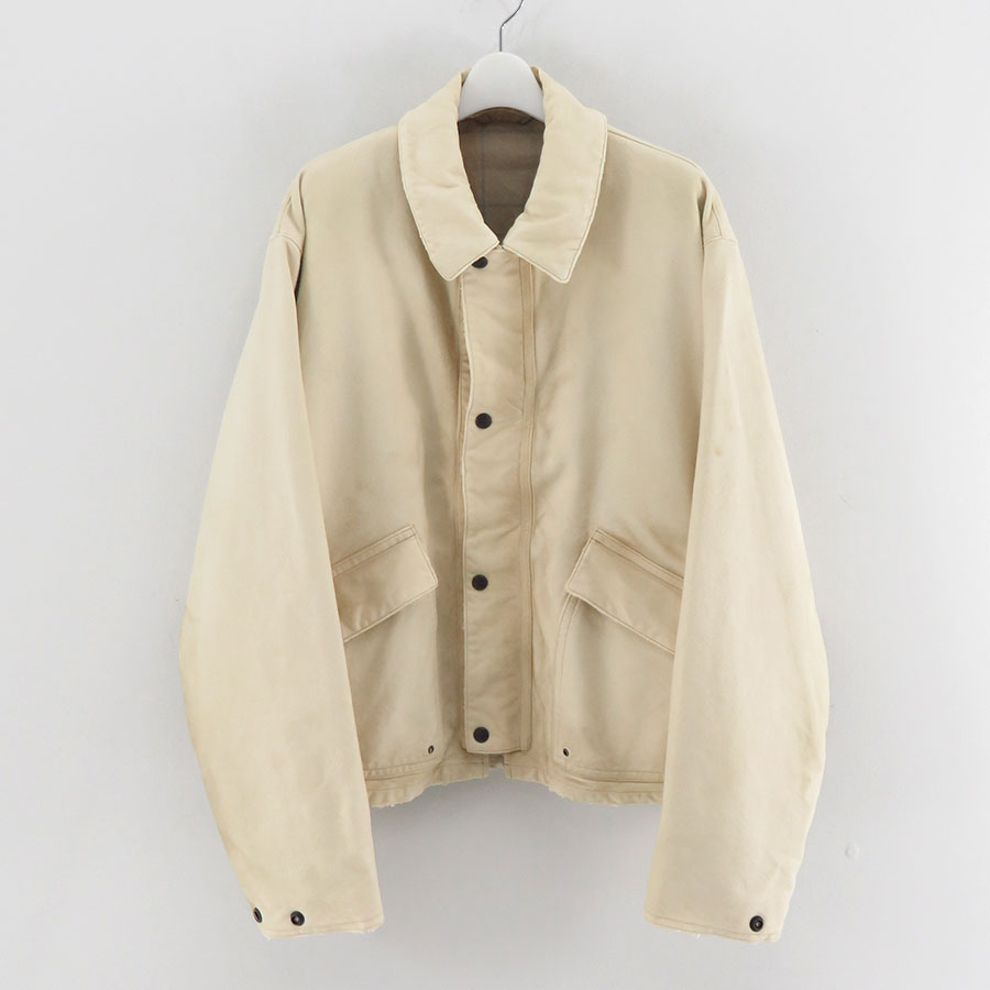 A.PRESSE/アプレッセ】Vintage Silk Hemp Hunting Jacket 25AAP