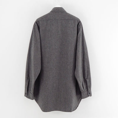 【HERILL/ヘリル】<br>Blackchambray Workshirt <br>25-050-HL-8030-30