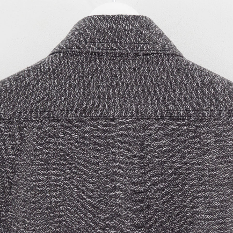 【HERILL/ヘリル】<br>Blackchambray Workshirt <br>25-050-HL-8030-30
