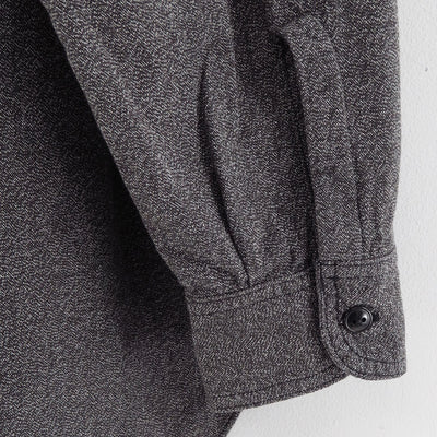 【HERILL/ヘリル】<br>Blackchambray Workshirt <br>25-050-HL-8030-30